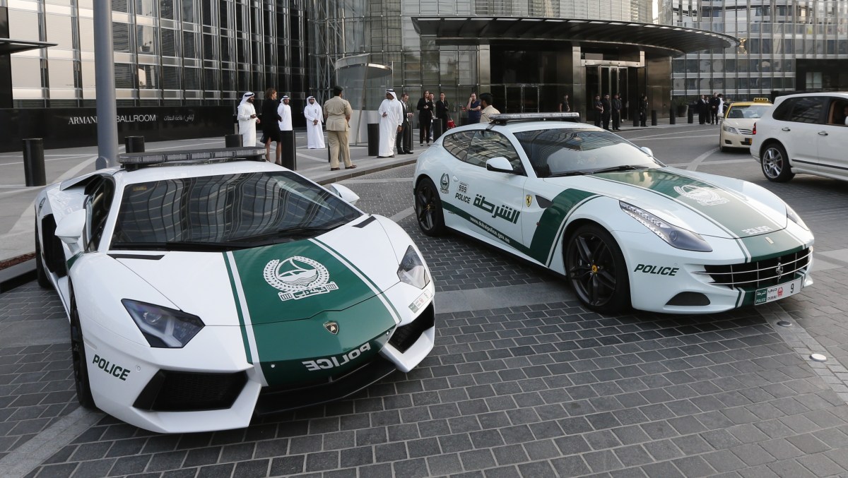 The Luxury Cars Of The Dubai Police Department InsideHook