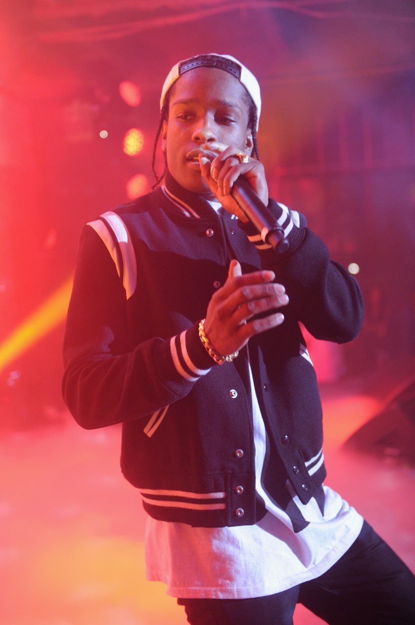 A$AP Rocky performs at the #DKNY25 Birthday Bash on September 9, 2013 in New York City. (Jamie McCarthy/Getty Images for DKNY)