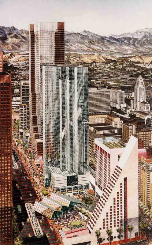 Barton Myers, Cesar Pelli, Frank Gehry, and others A Grand Avenue: Architectureal icons march down Grand Avenue (Metropolis Books )