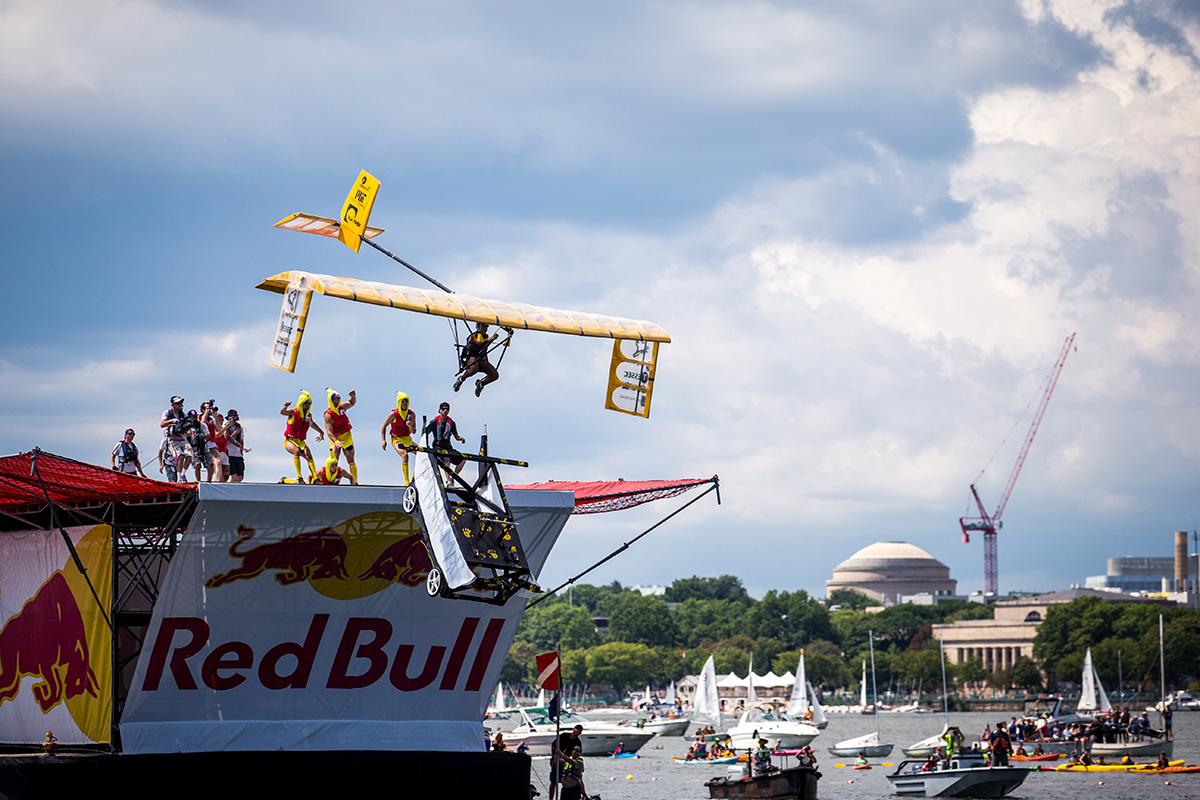 Red Bull's 'Flugtag' Competitors Attempt (and Fail) to Take Flight