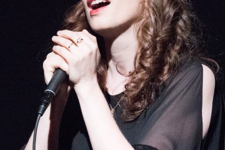 WEST HOLLYWOOD, CA - MAY 18:  Singer/Songwriter Regina Spektor performs at the 10th Annual Global Women's Rights Awards at Pacific Design Center on May 18, 2015 in West Hollywood, California.  (Photo by Earl Gibson III/WireImage)