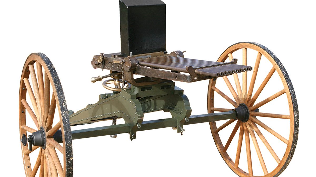 Early Machine Gun Used During Anglo Egyptian Conflict Set For Auction