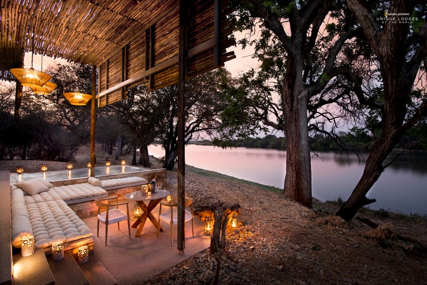 (Courtesy Matetsi River Lodge/National Geographic Unique Lodges of the World)