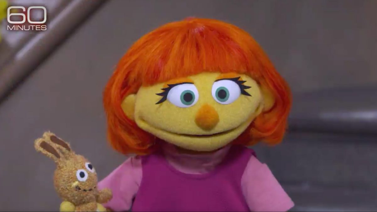 julia muppet doll