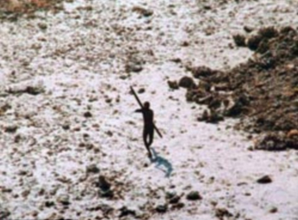 north sentinel island shadow man