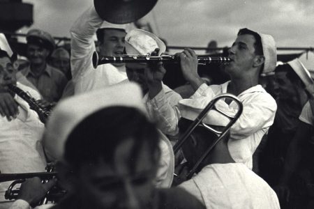 Sailors Playing Instruments, ca. 1943 (Courtesy Steven Kasher Gallery, New York)