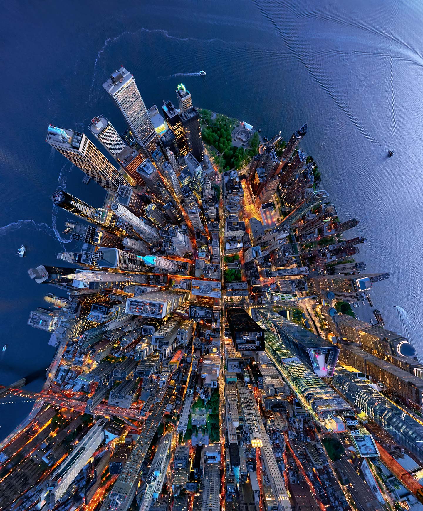 Aerial Photographer Captures Unique Perspective Of New York City ...