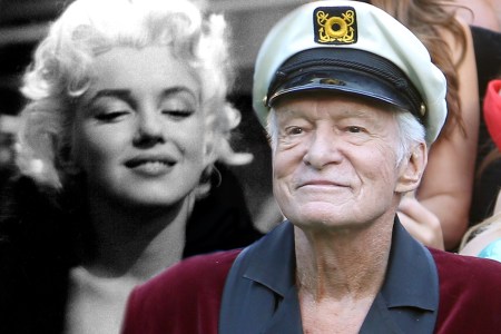 Marilyn Monroe and Hugh Hefner