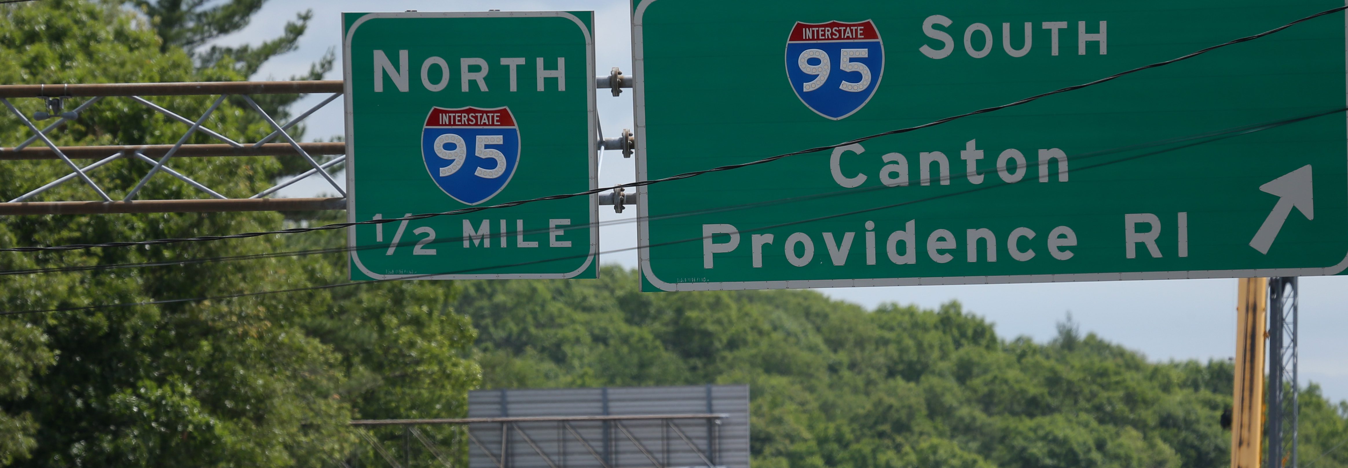 WESTWOOD, MA - JUNE 26: Readers have e-mailed to say they're mad the Route 109 overpass over I-95/Rt. 128 project is taking long, and that they feel like they never see construction workers out there. (Photo by David L. Ryan/The Boston Globe via Getty Images)