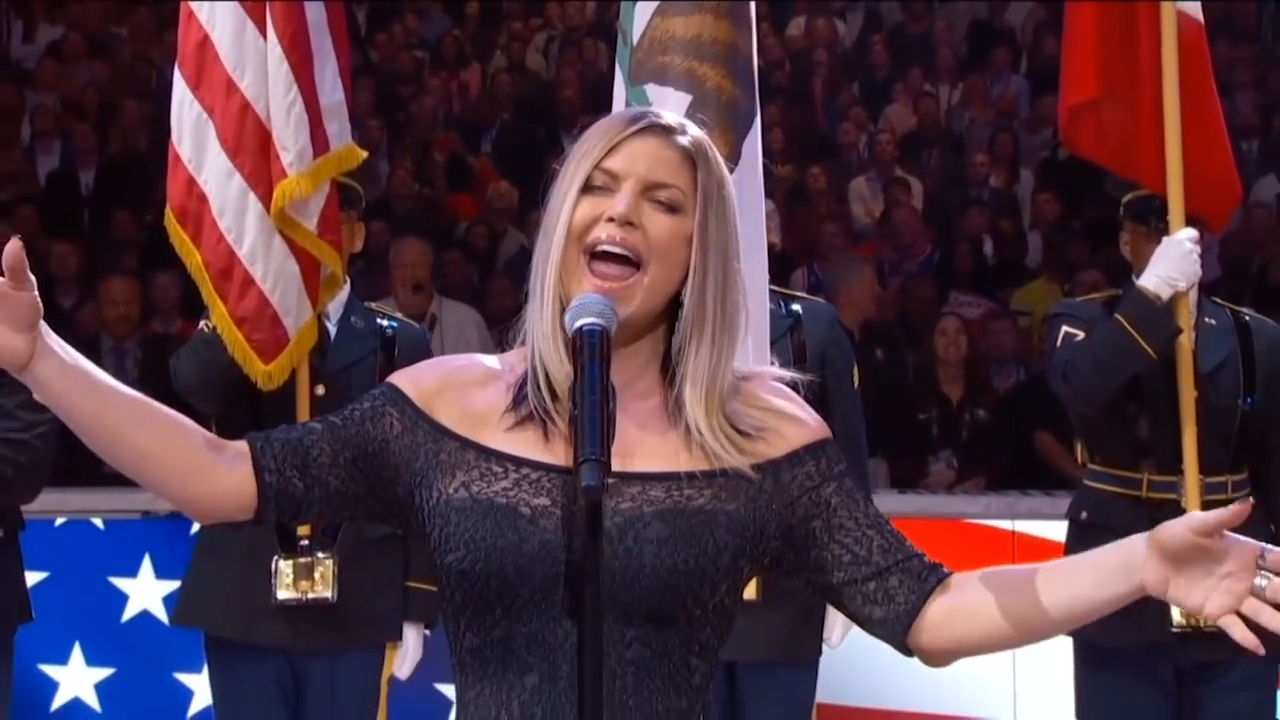 Jimmy Kimmel Admits Laughing During Fergie’s National Anthem InsideHook