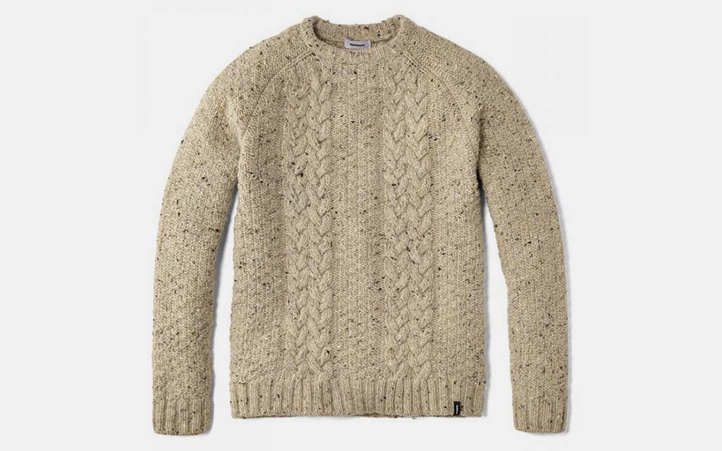 Fisherman style outlet sweater