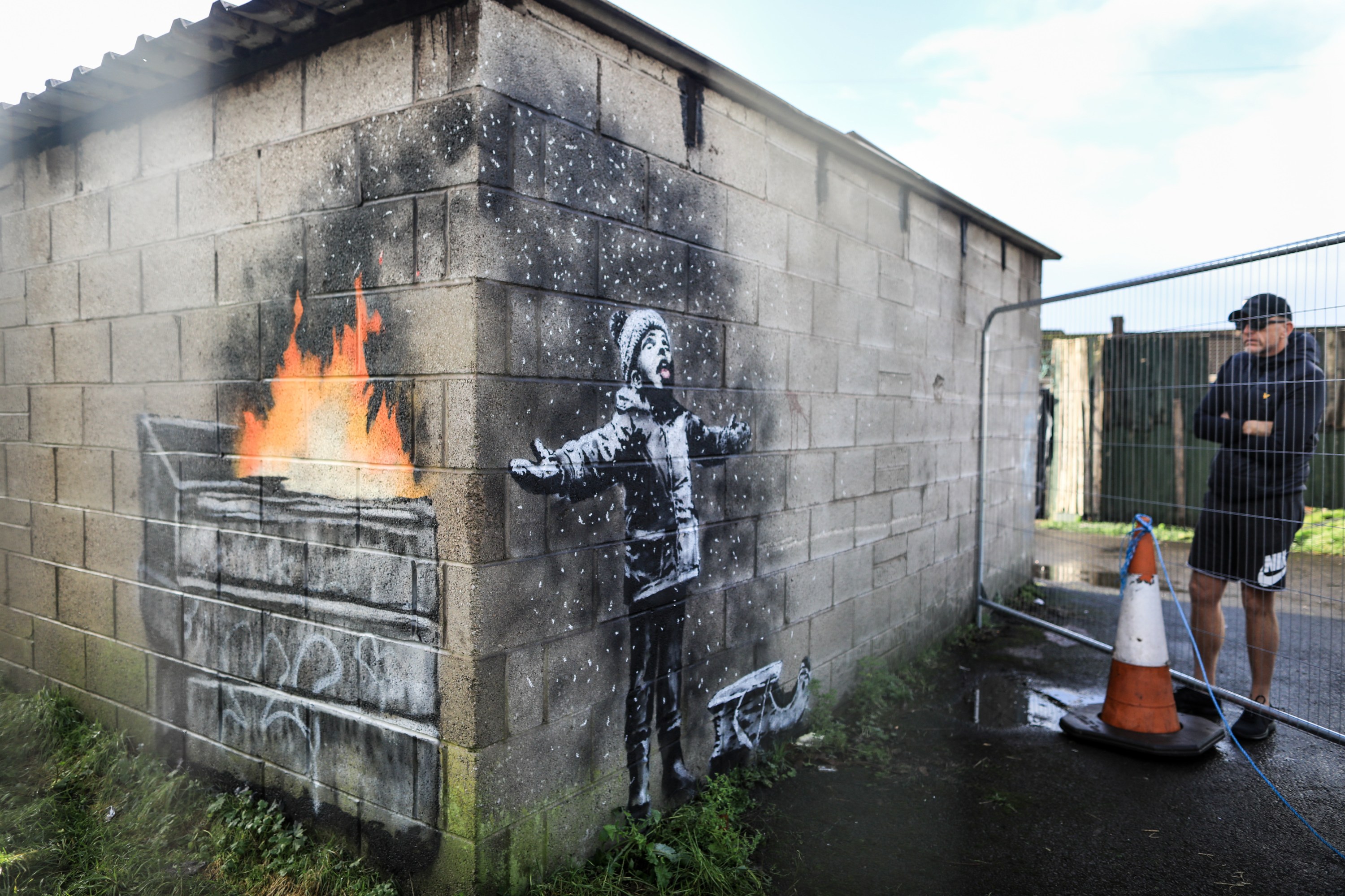 Banksy Sends Environmental Message With New Street Art InsideHook