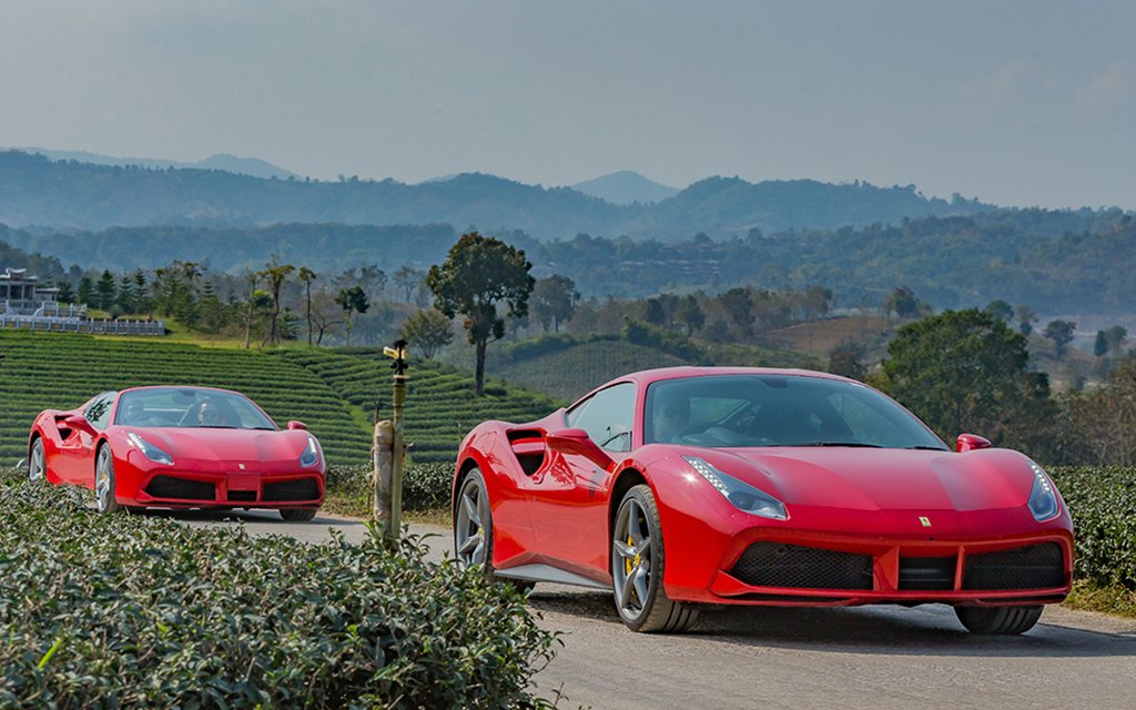 Ferrari 70th Anniversary 488 Gtb Sports Car Test Drive