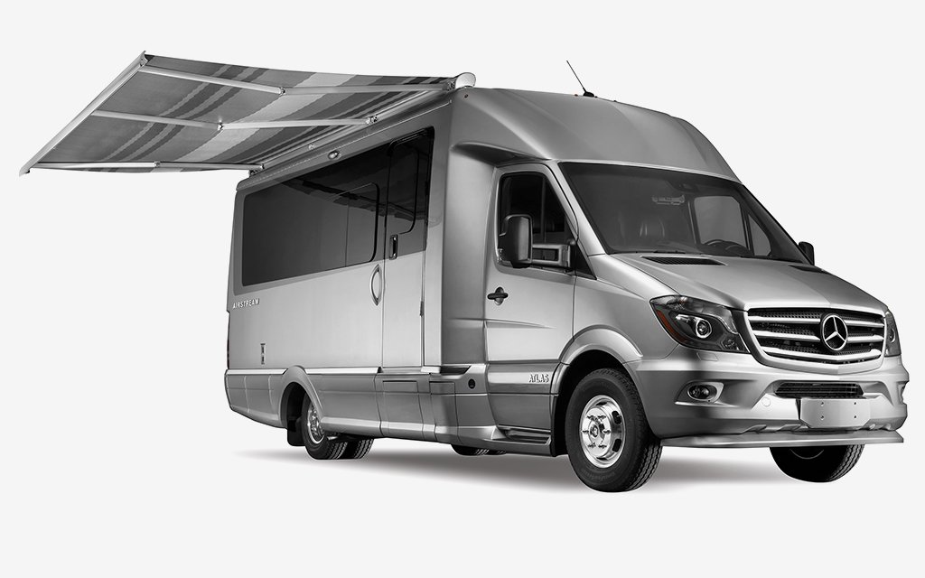 New Airstream Atlas Touring Coach Made with MercedesBenz InsideHook