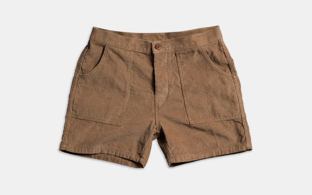 navy corduroy shorts