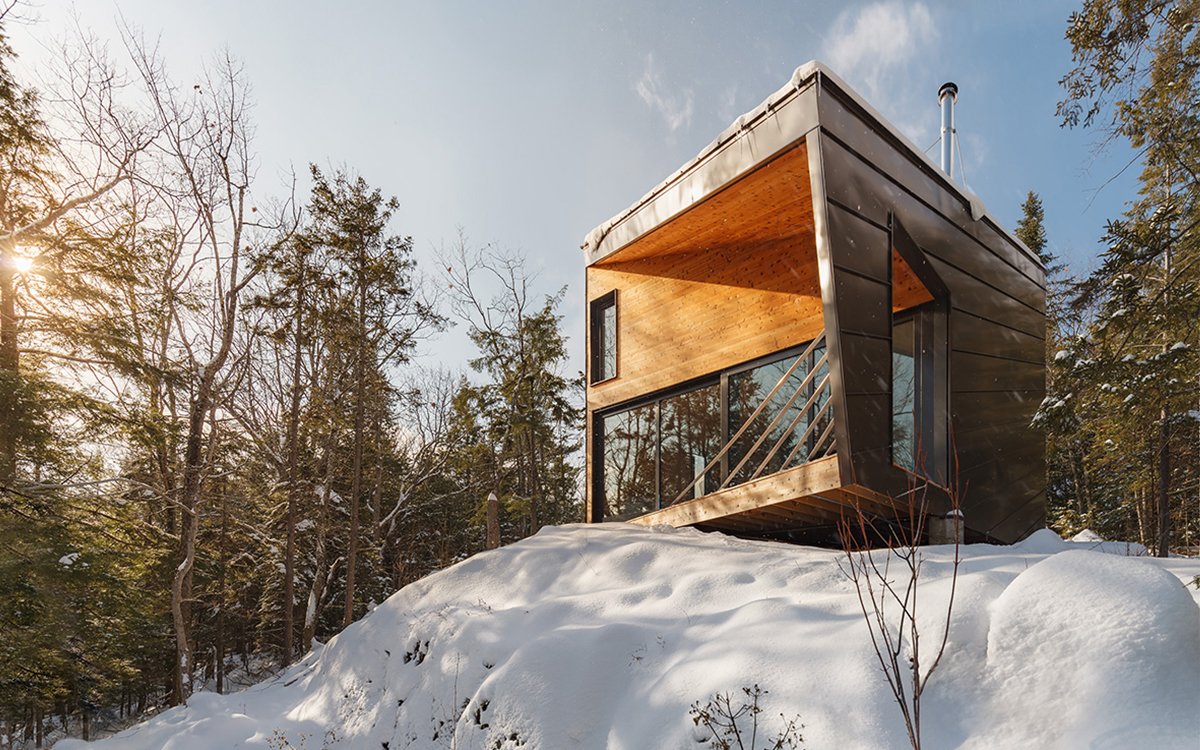 Cabin On A Rock By I Kanda Architects In White Mountains Insidehook