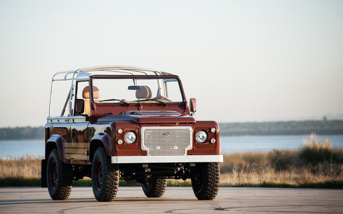 Cool & Vintage's 2011 Land Rover Defender "Brown" Build - InsideHook