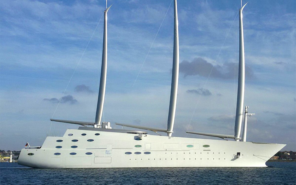 who owns the world's largest sailboat