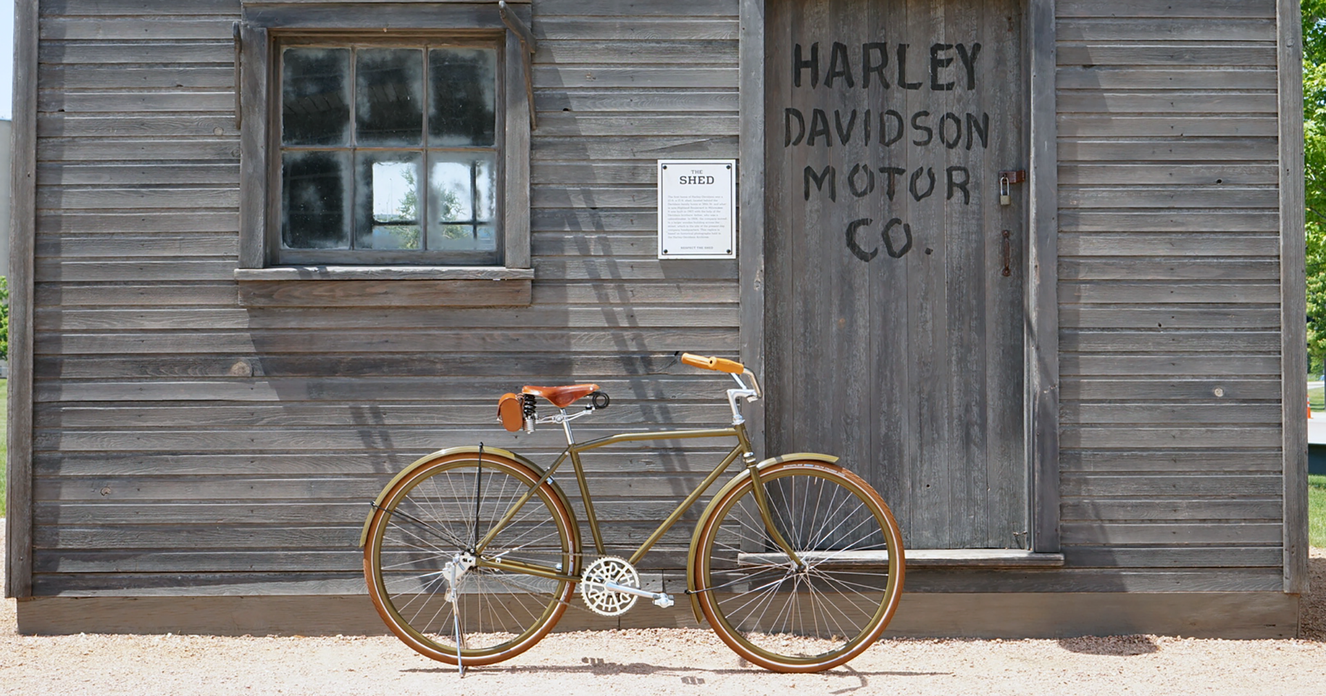 vintage harley davidson bicycle