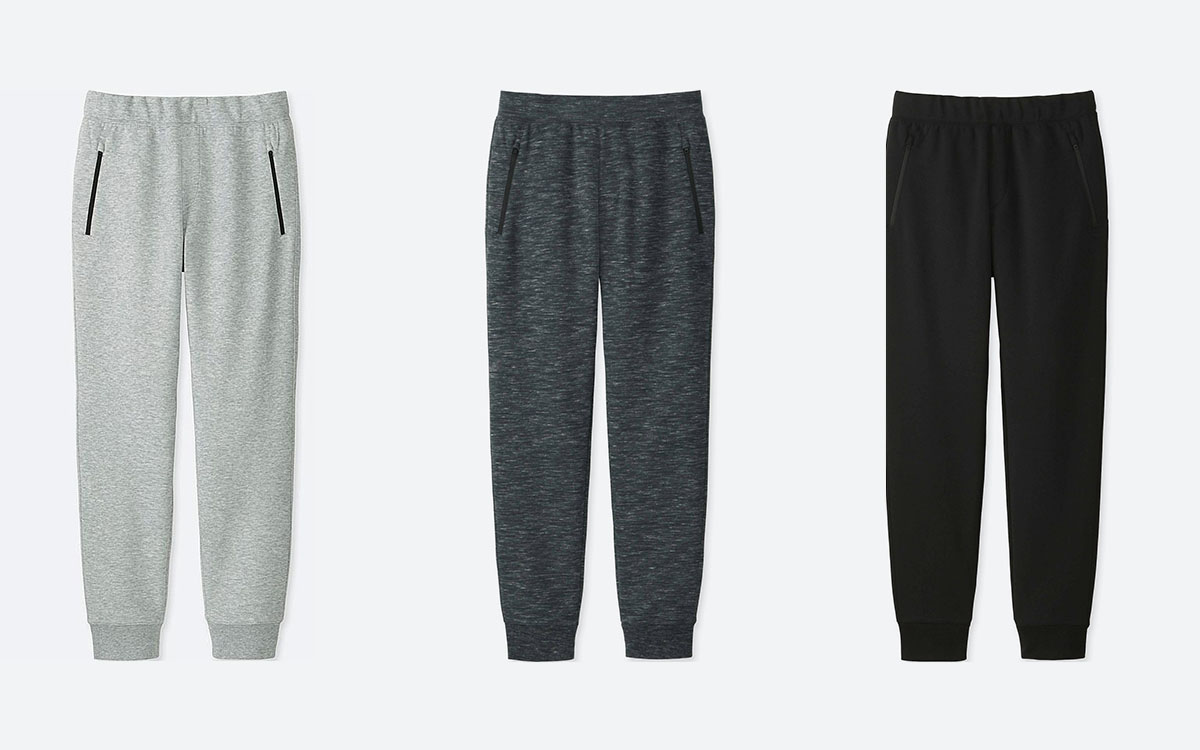 uniqlo cropped joggers