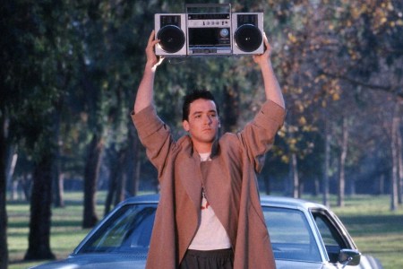 John Cusack redefined the male movie star starting with the film Say Anything...  (Photo via Gracie Films)