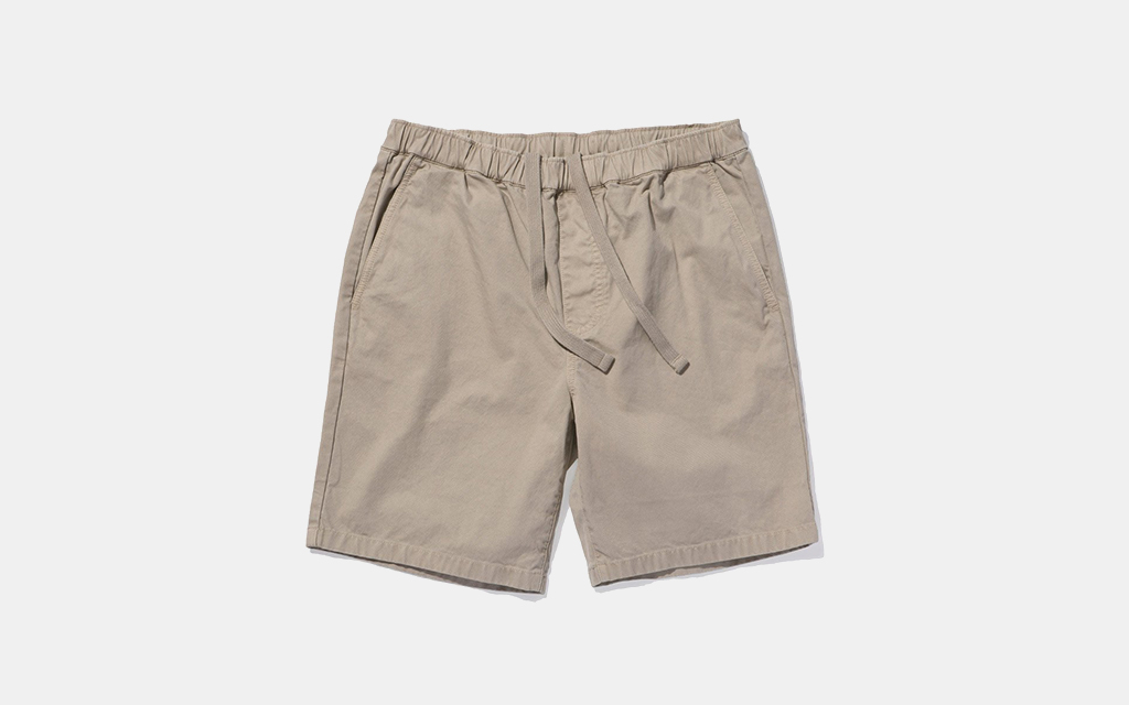 khaki overall shorts