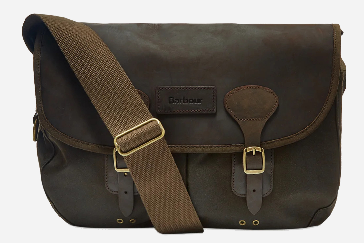 barbour wax briefcase