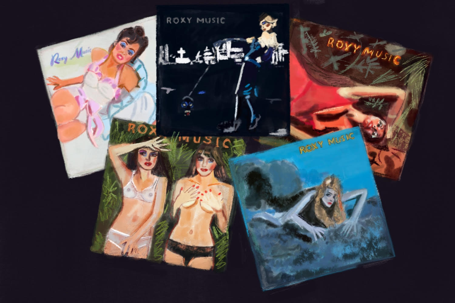 How Roxy Musics Soft-Core Pin-Up Girls Saved the Album Cover