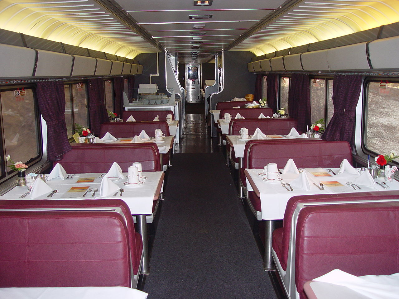 Amtrak Superliner Dining Car