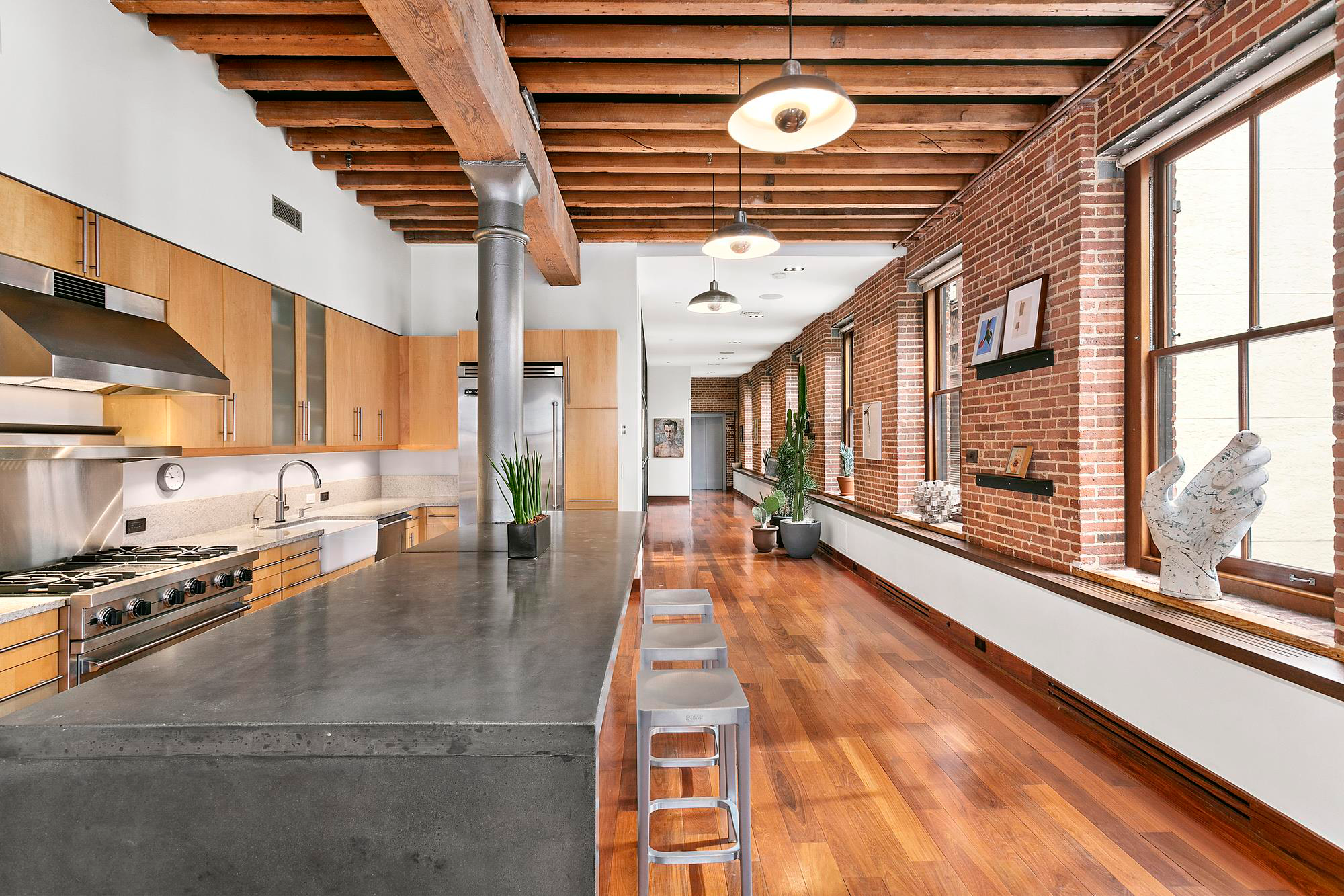 A 3,000 sq ft artist's loft in Manhattan lists for $4m