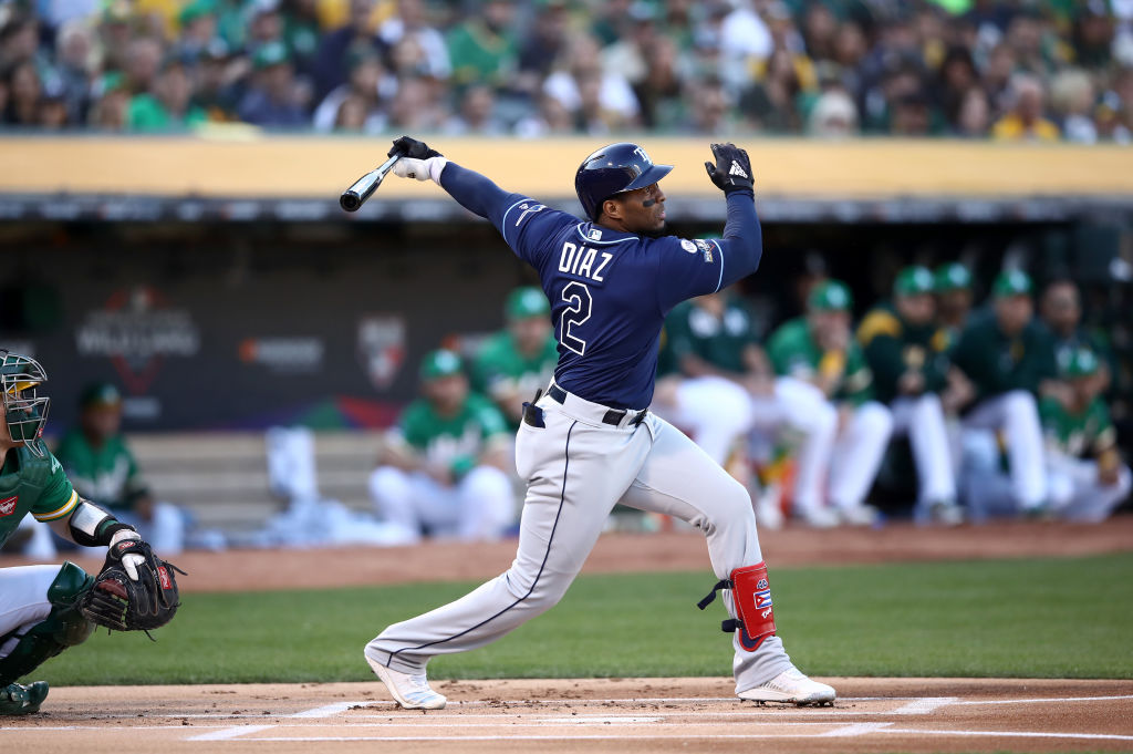 Rays Power Past A's With 4 HRs in AL Wild-Card Game