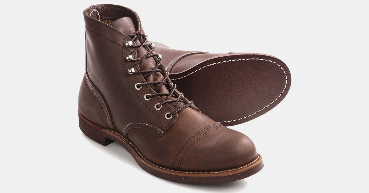 Discount on Red Wing Iron Ranger Boots 