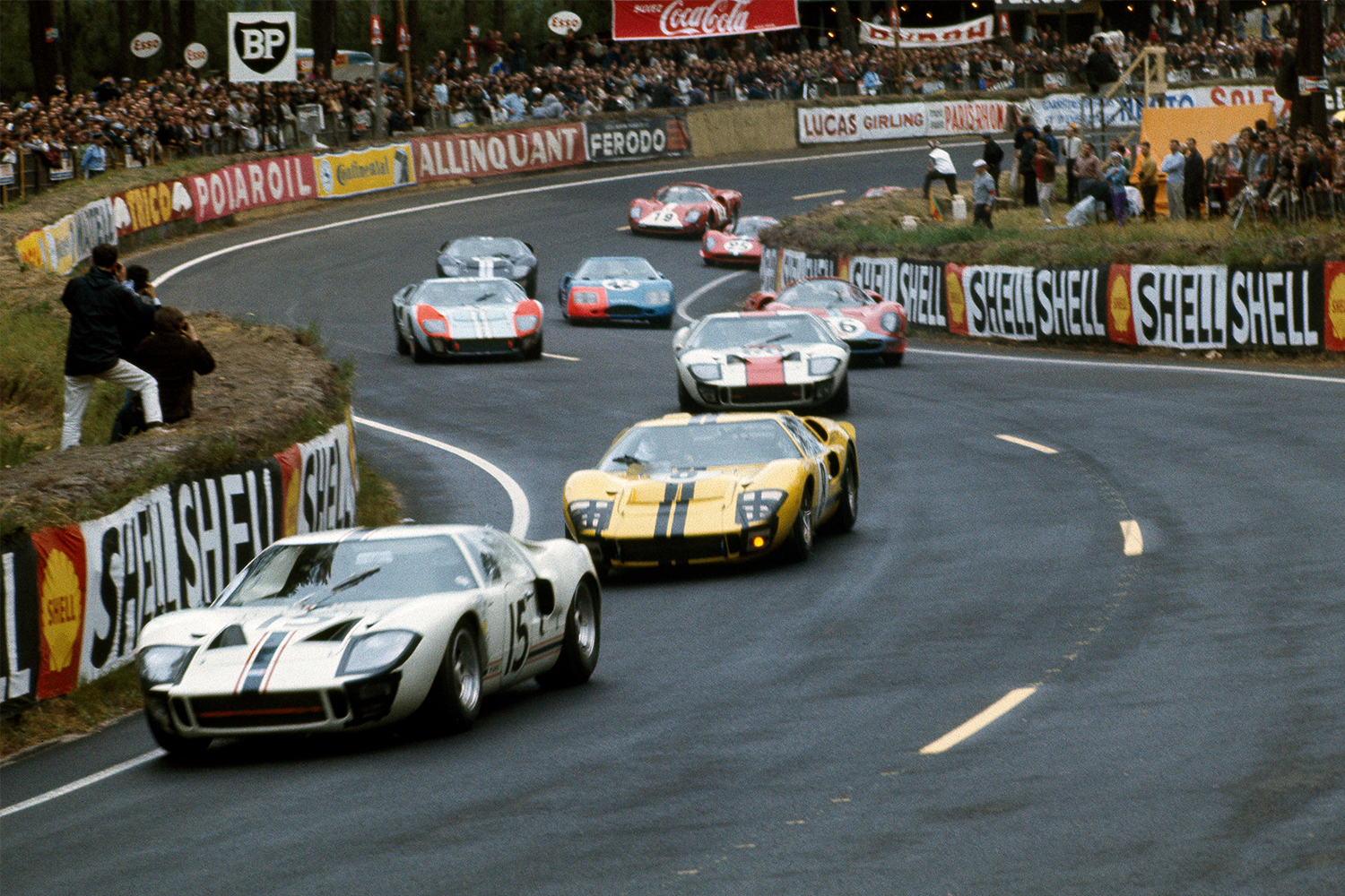 Ford GT40 24 Hours of Le Mans Race 1966