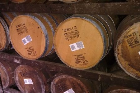 Buffalo Trace barrels