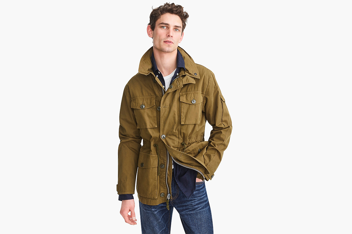 j crew barbour barn jacket