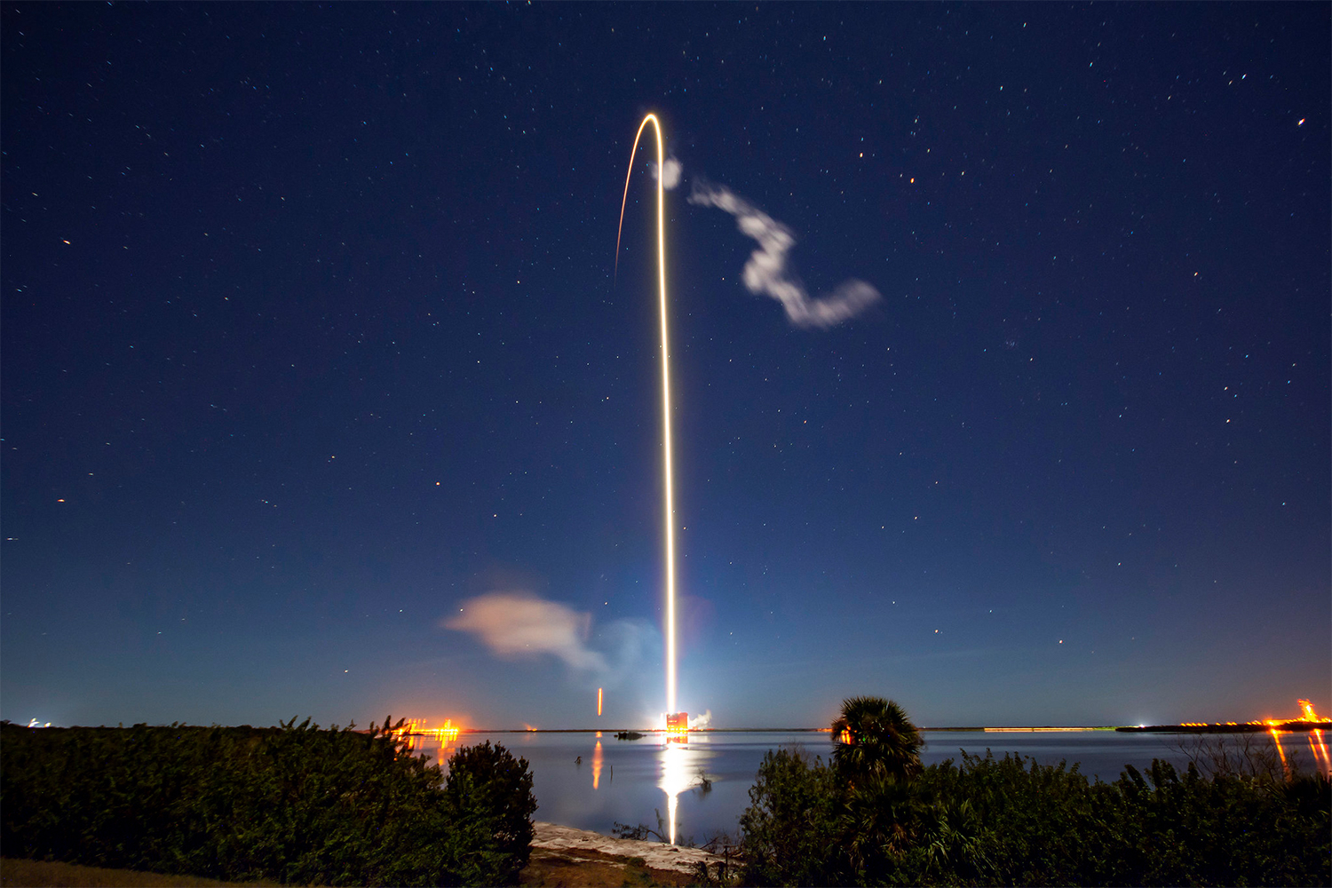 Spacex фото запуска