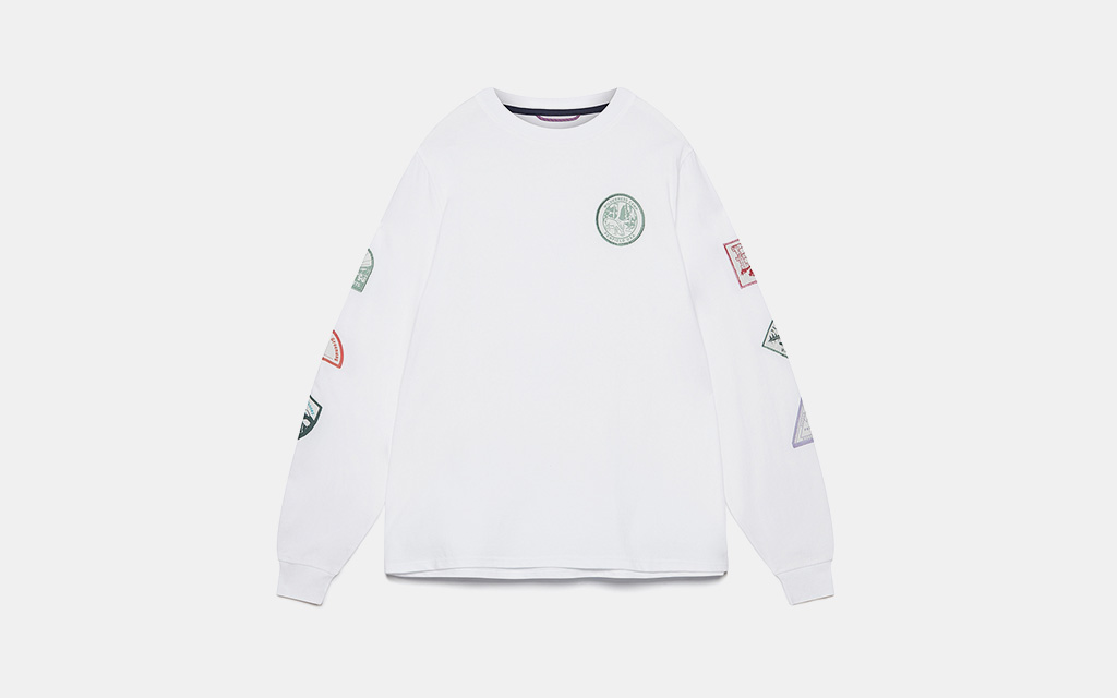 white graphic tees long sleeve