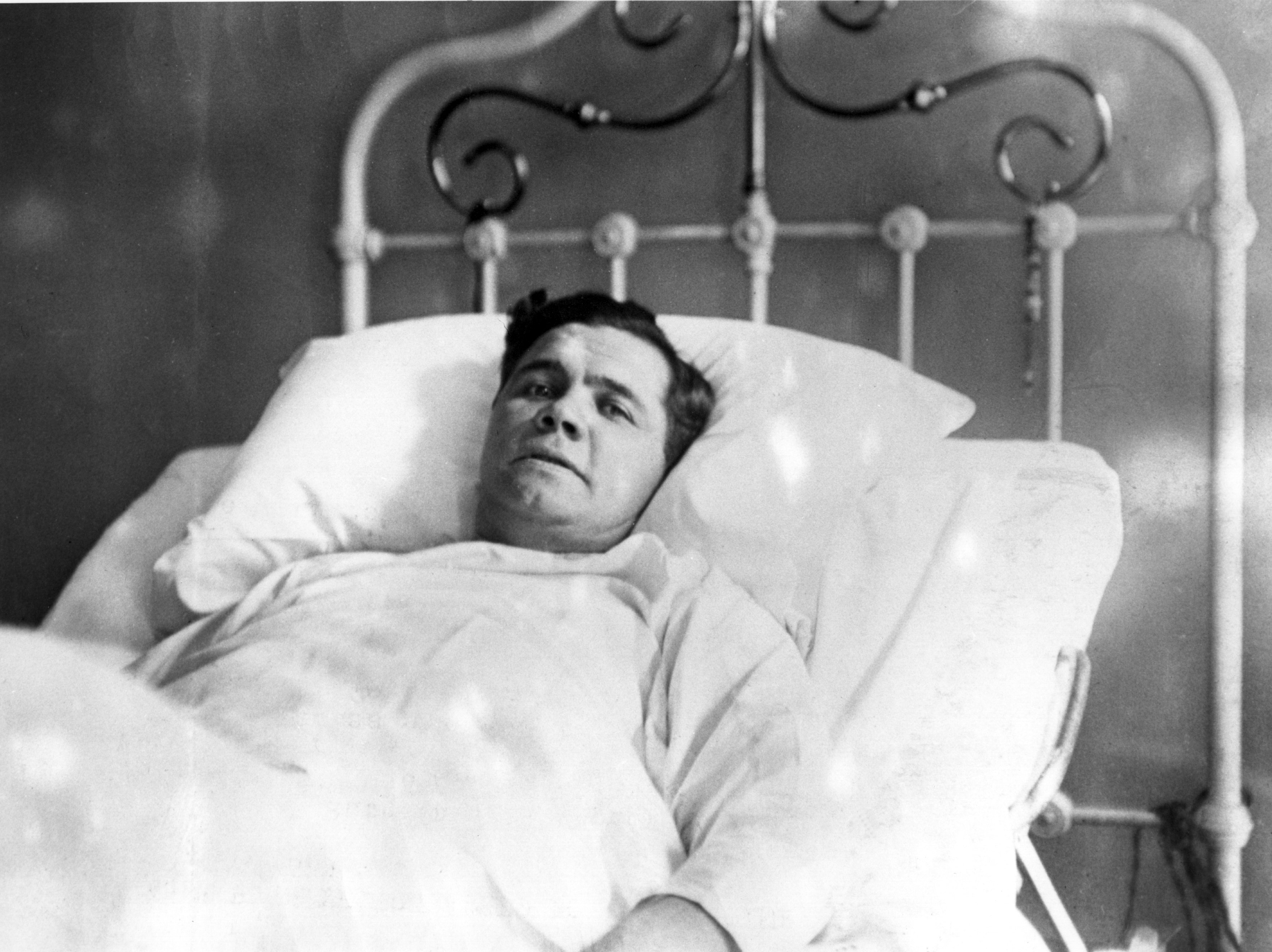 Babe Ruth Almost Died In 1918 Influenza Pandemic Before World Series   Babe Ruth Illness 