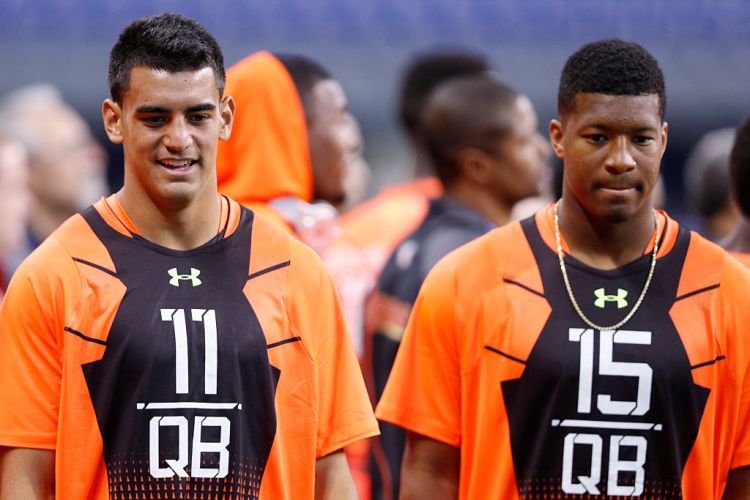 Nos. 1-2 Jameis Winston, Marcus Mariota set to make NFL history in