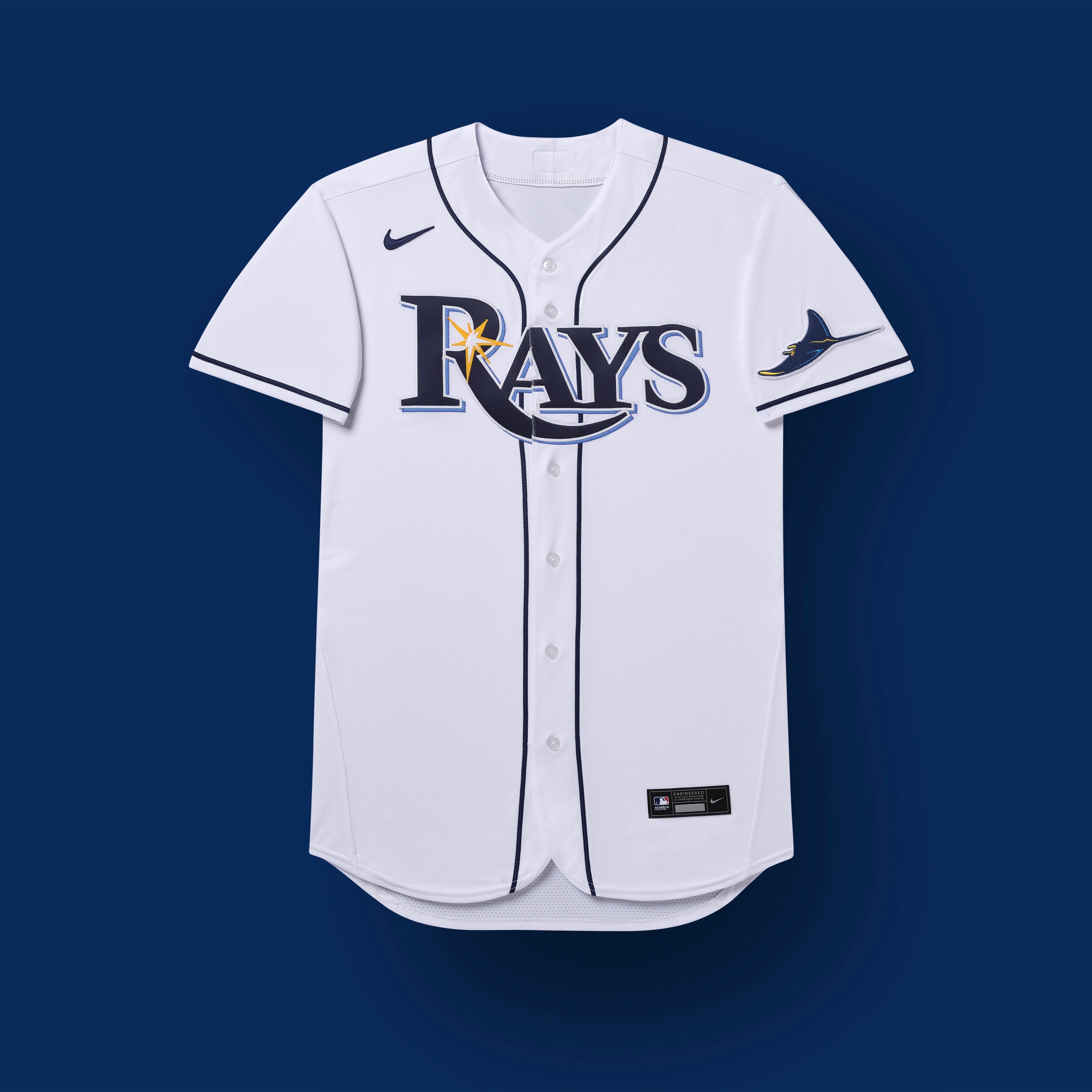 PHOTO: Rays to wear 'fauxback' uniforms in Chicago on Sunday