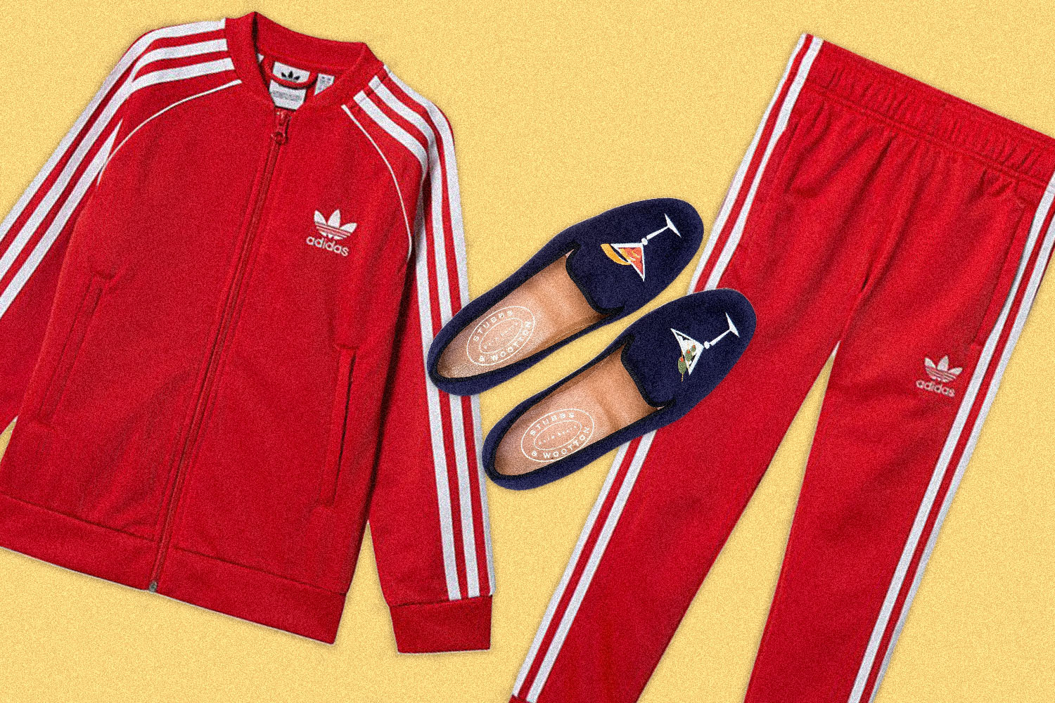 adidas outfit red