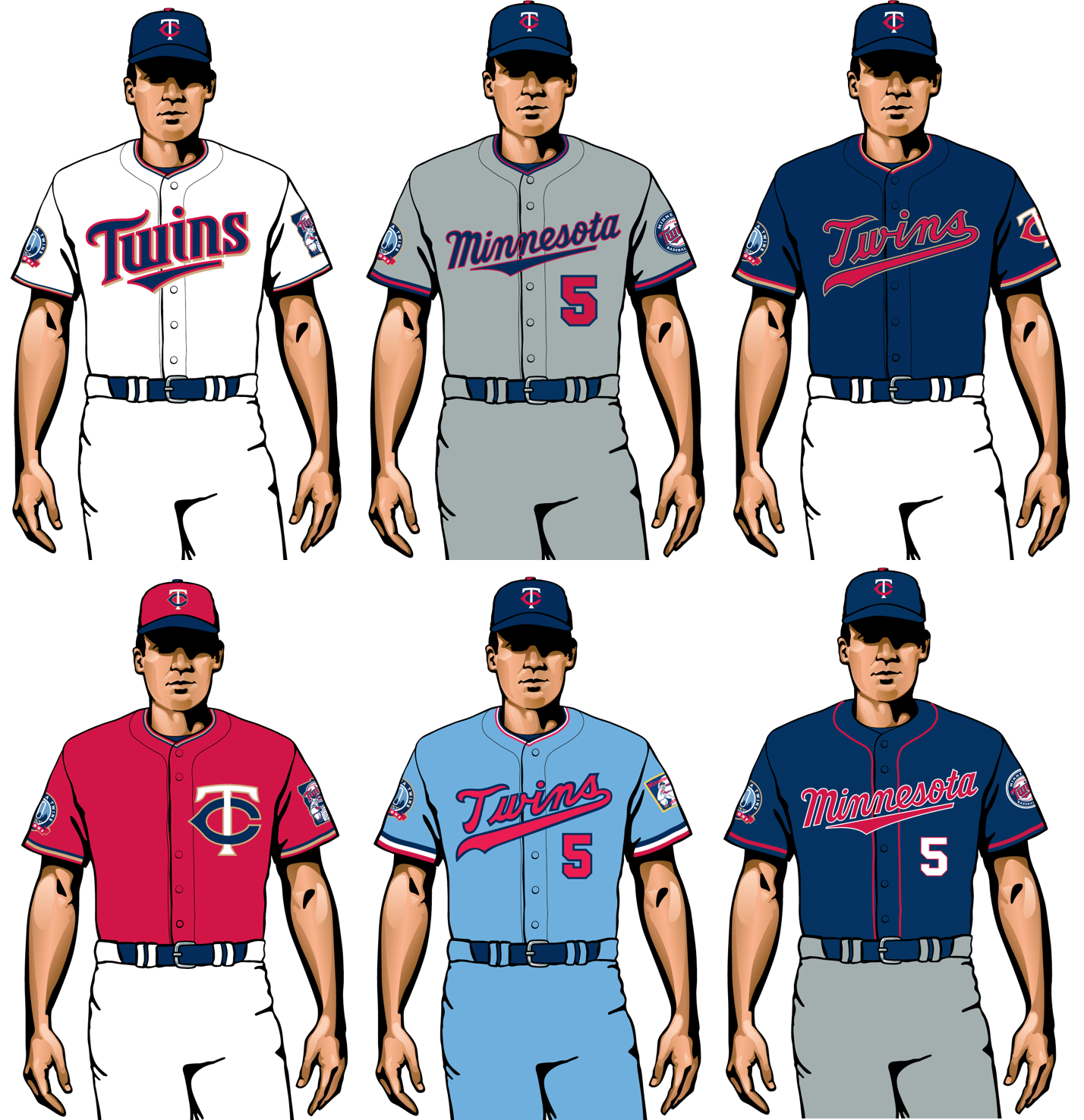 Twins overhaul visual identity for first time since 1987 with new uniforms  - The Athletic