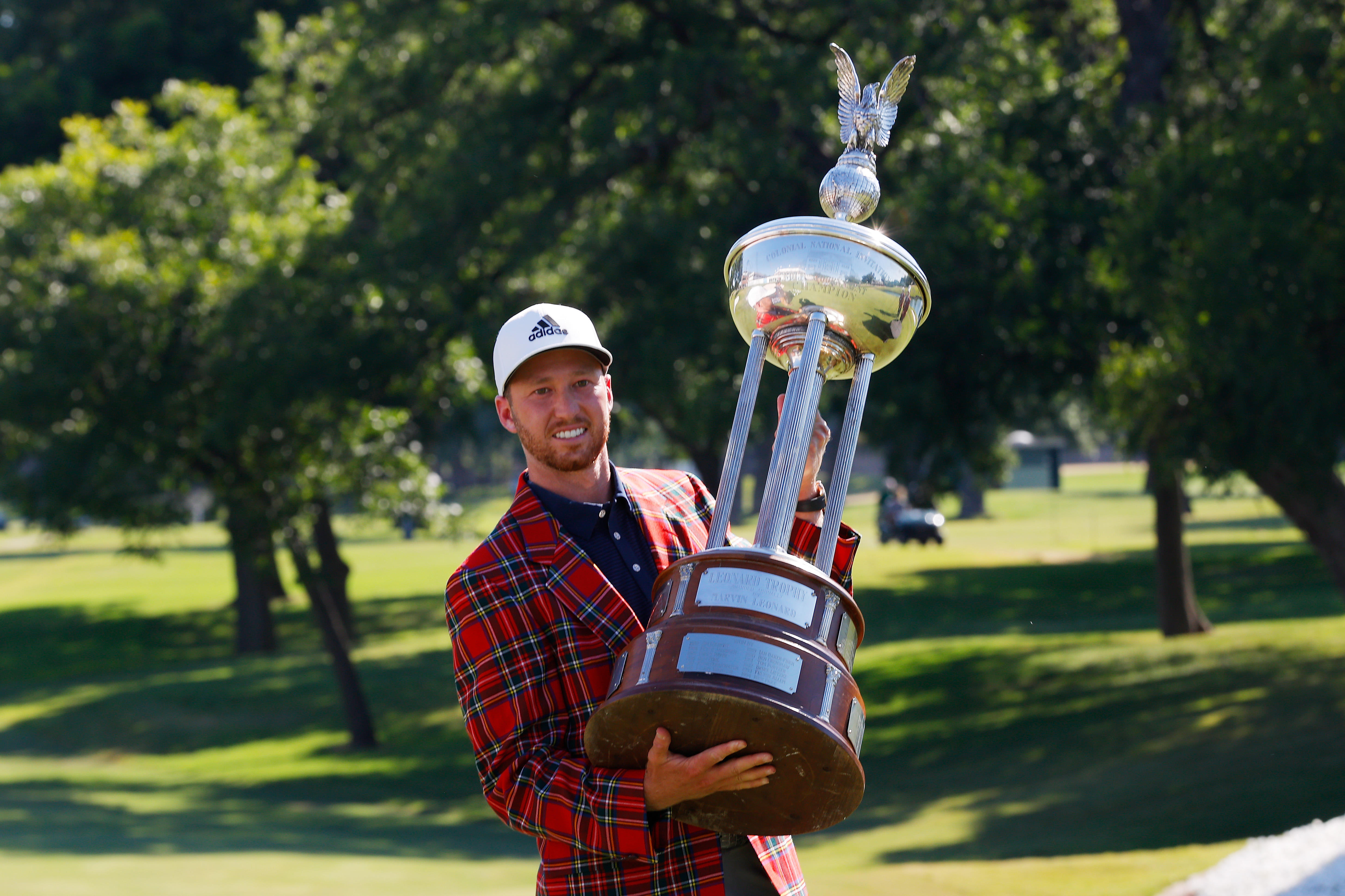 Berger earned his third Tour win at the Charles Schwab Challenge