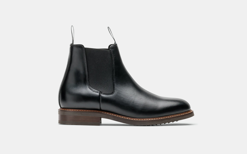 Huxley leather chelsea clearance boot