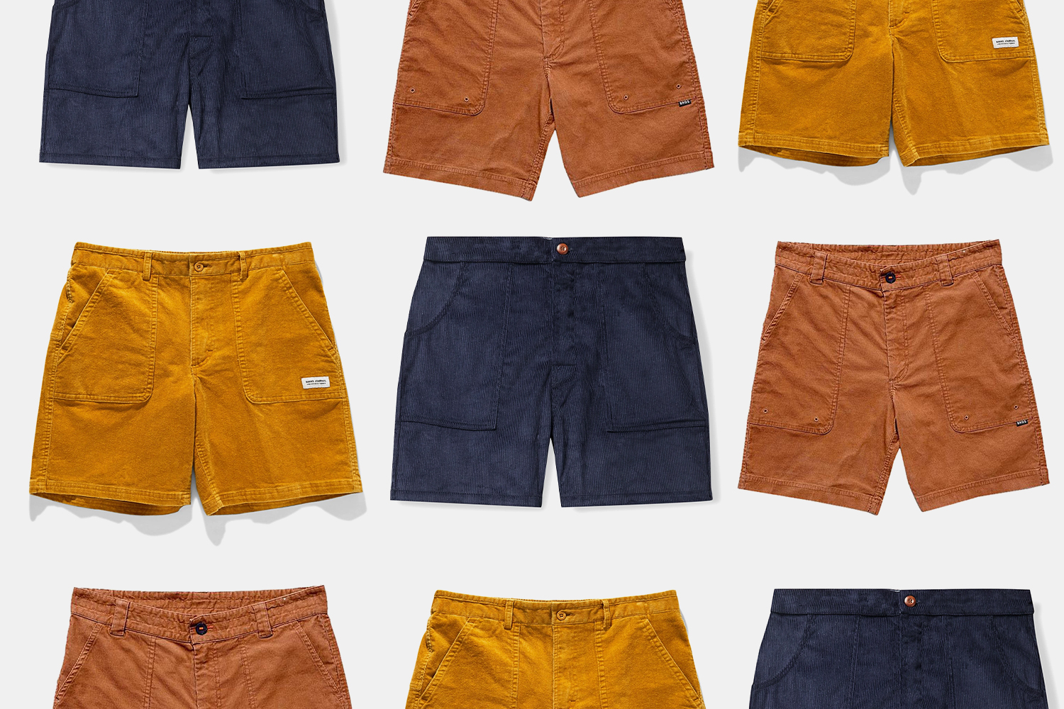 mens cord shorts