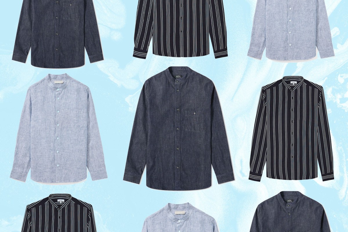 Nine Band Collar Shirts That Are Perfect For Late Summer Insidehook