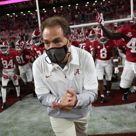 How Alabama's Nick Saban Made Kickoff Days After Positive COVID-19 Test