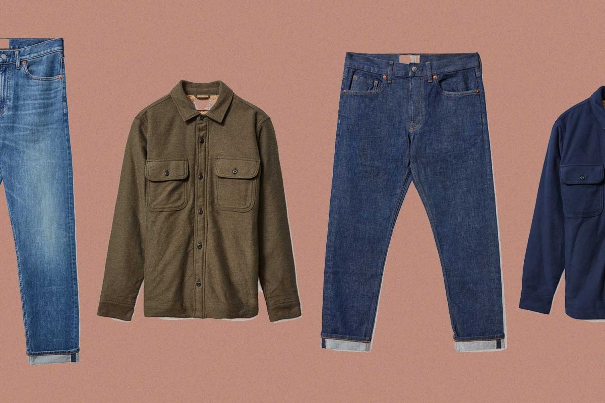 Shop Everlane's New Selvedge Jean and Fleece Overshirt - InsideHook