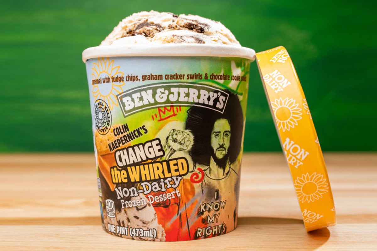 Ben & Jerry's Honors Colin Kaepernick With "Change the ...
