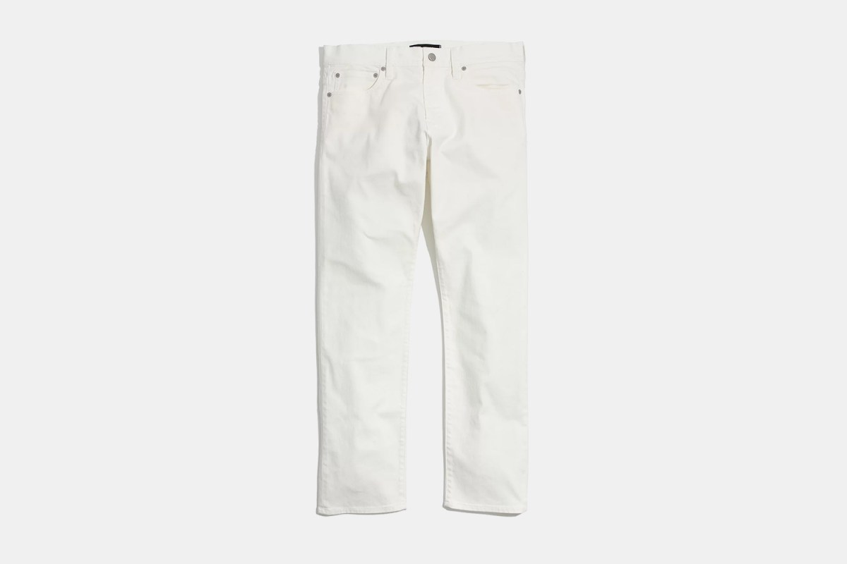 These Madewell White Jeans Are Only $20 - InsideHook